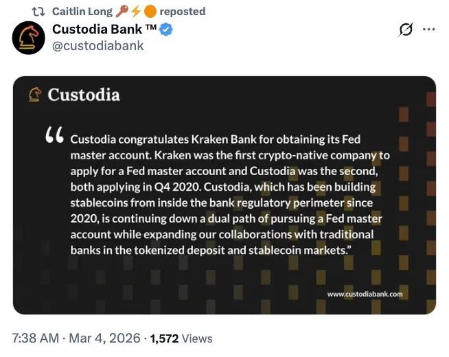 Kraken, Federal Reserve, Banks, Payments, United States, Cryptocurrency Exchange, Policy