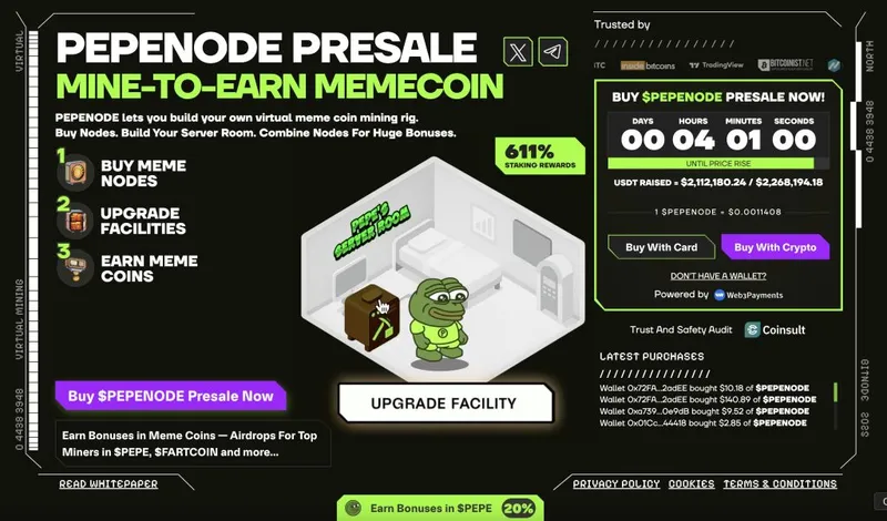 pepenode crypto presale