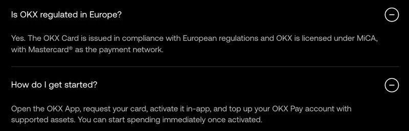 Europe, Payments, KYC, Mastercard, Stablecoin, OKX, Policy