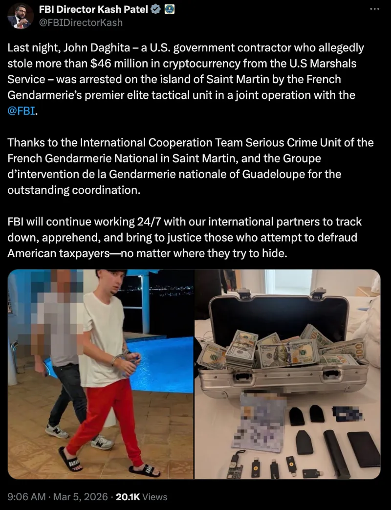 FBI, Cryptocurrencies, United States, Crimes