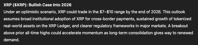 New ChatGPT Predicts the Price of XRP, Solana and Shiba Inu By the End of 2026