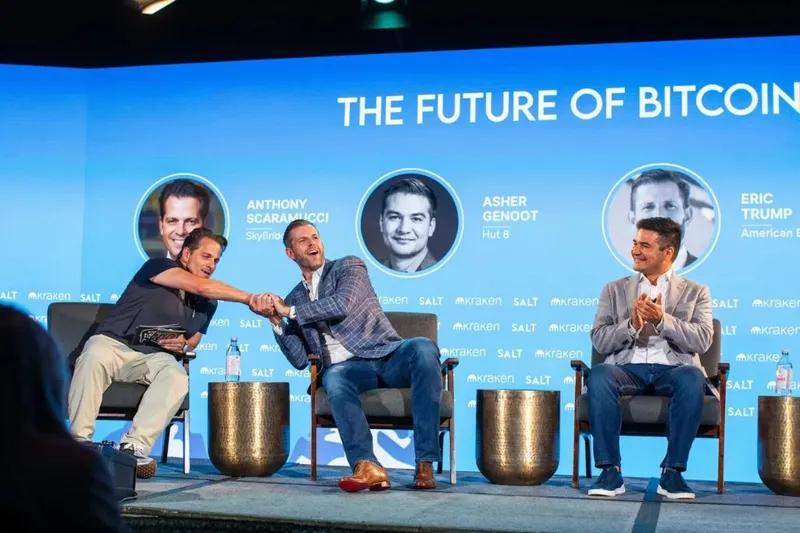 Scaramucci Family Pours $100M Into Trump Sons' Bitcoin Mining Firm