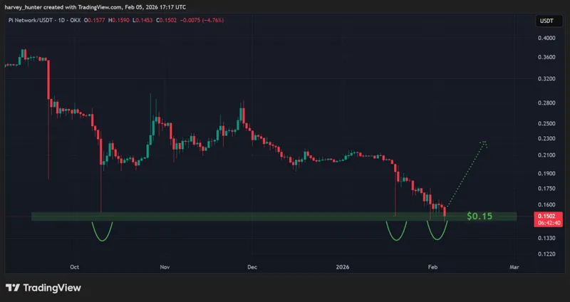 PI USDT 1-day chart, last line of defence. Source: TradingView.
