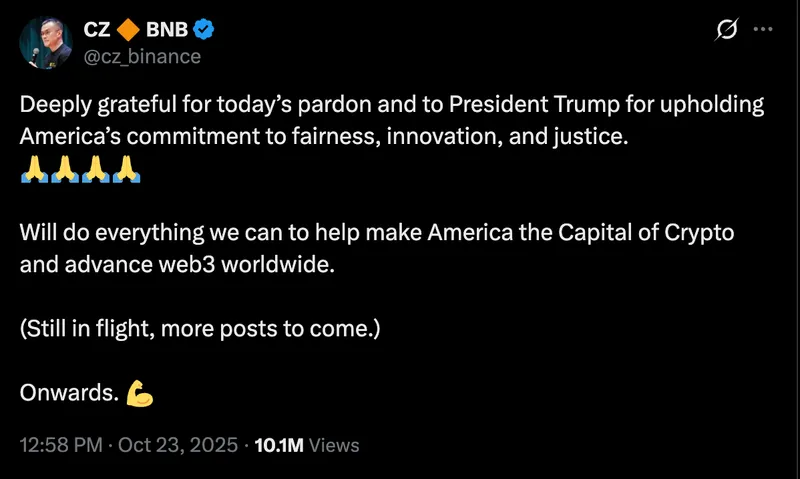 Changpeng Zhao, United States, Binance