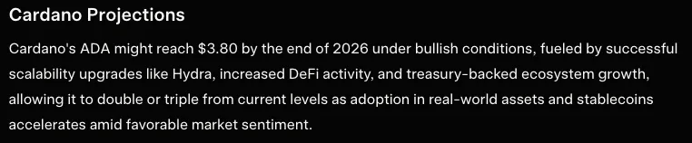 Elon’s Grok AI Predicts the Price of XRP, Cardano, and Ethereum By the End of 2026