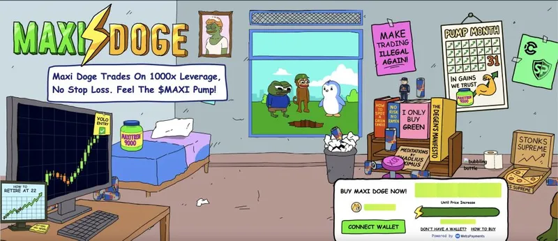 maxi doge crypto presale