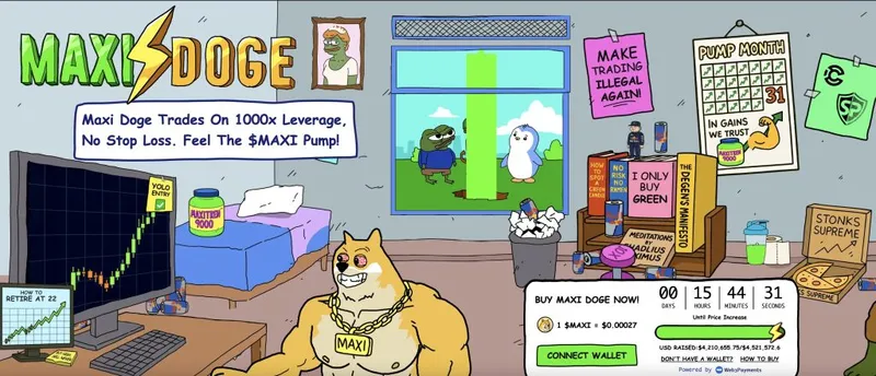 maxi doge crypto presale