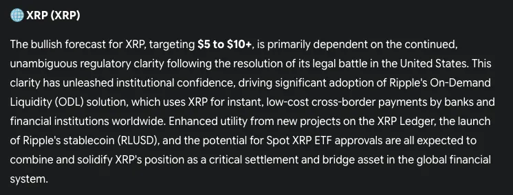 gemini ai predicts xrp