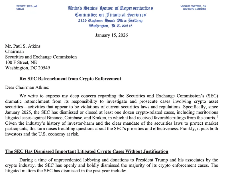 Congress, SEC, Tron, Justin Sun, Enforcement