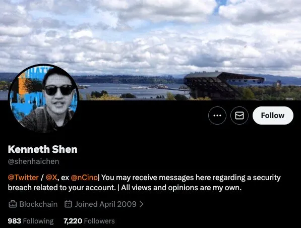 Scroll Founder Account Hack - Changed Profile Info