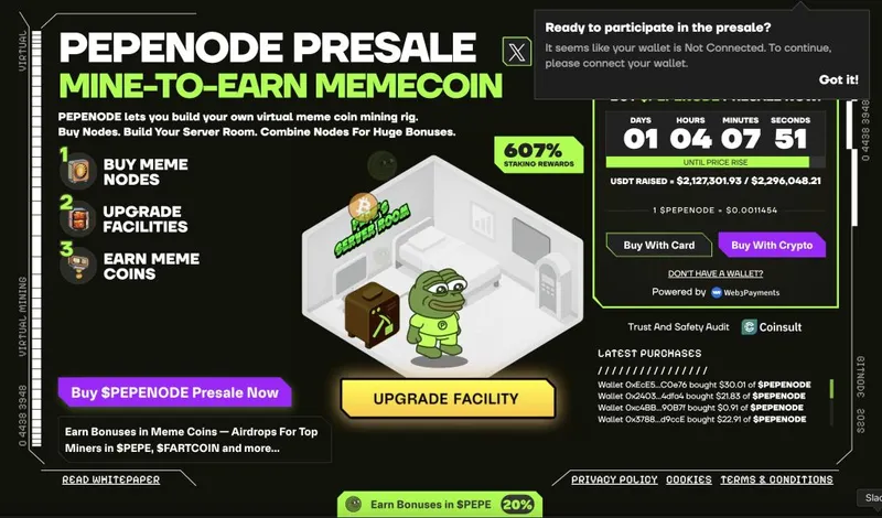 pepenode crypto presale