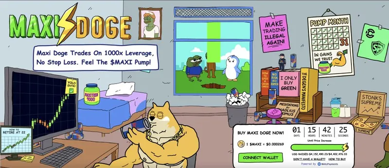 maxi doge crypto presale