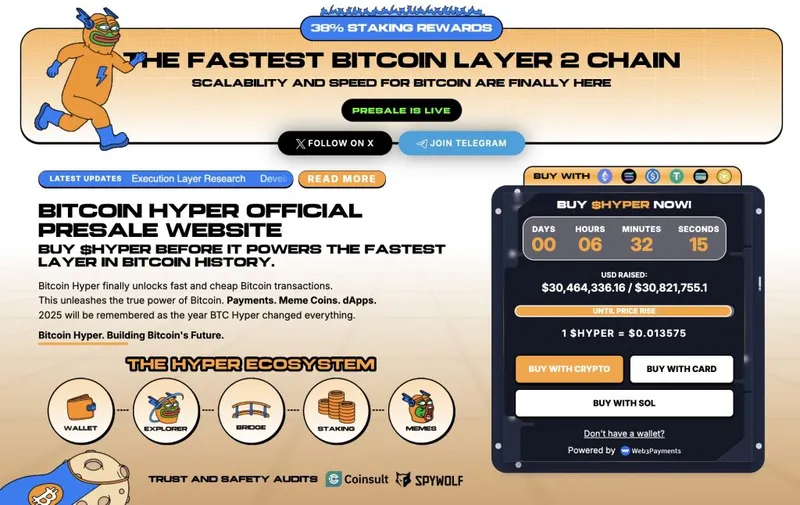 bitcoin hyper crypto presale